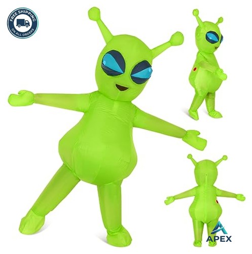 Inflatable alien costume adult - alien,