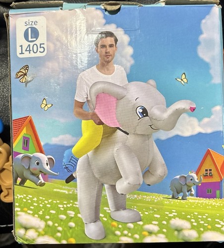 Adult inflatable elephant - adult,
