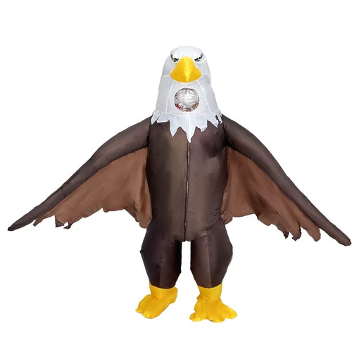 Inflatable bald eagle costumes - inflatable,
