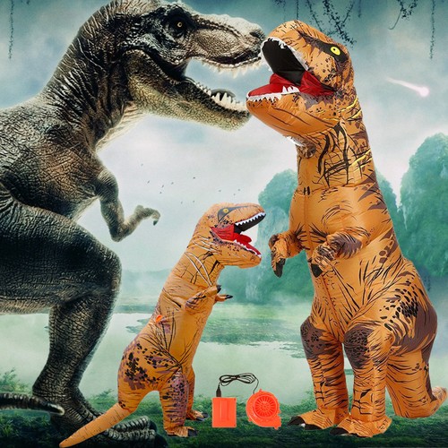 Inflatable dinosaur costume - inflatable,