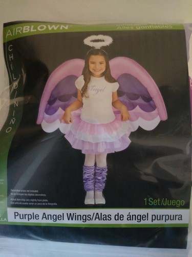 Child costume purple angel - costume,