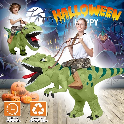 Inflatable dinosaur costume - inflatable,