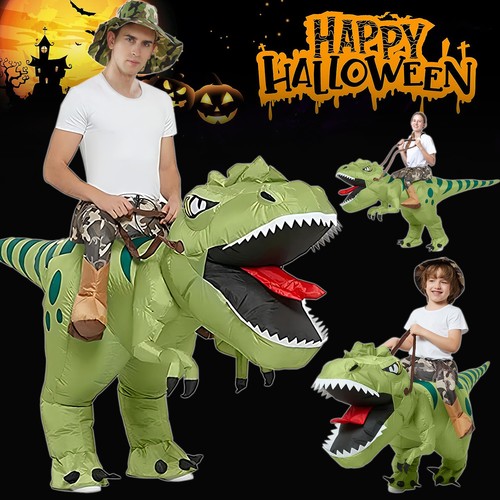 Inflatable dinosaur costume - inflatable,