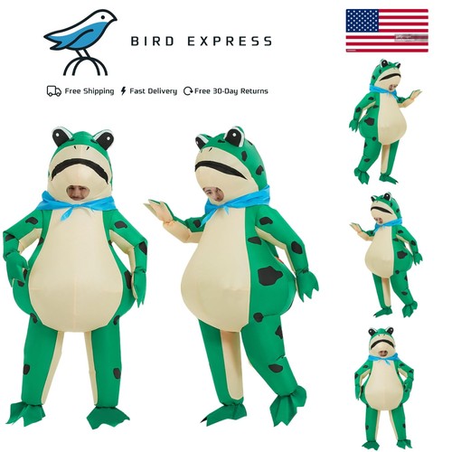 Inflatable frog costume adult - costume,