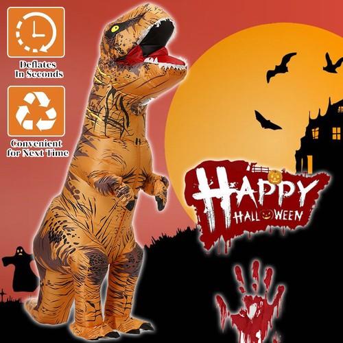 Inflatable dinosaur costume - inflatable,
