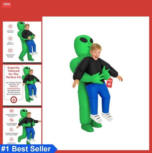 Inflatable alien costume - alien, kids