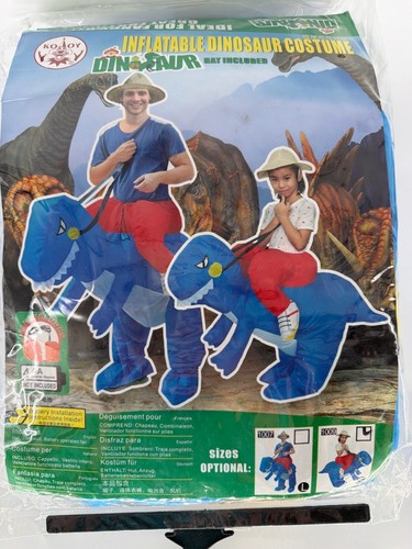 Inflatable dinosaur costume - inflatable,