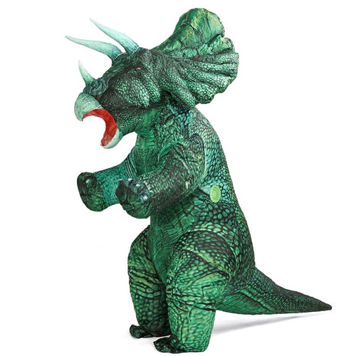 Inflatable triceratops costume - triceratops,