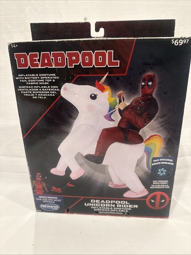 Adult deadpool unicorn - deadpool, rider