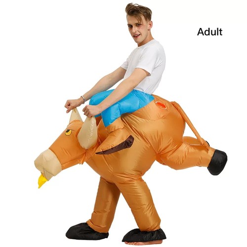 Inflatable riding bull - inflatable,